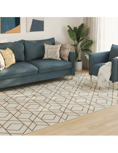 Tappeto a Pelo Corto Multicolore 190x300 cm Interni/Esterni