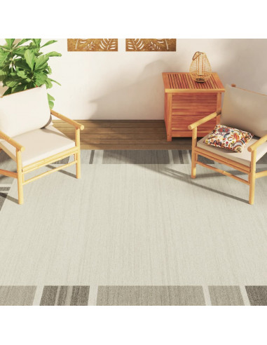 Tappeto a Pelo Corto Multicolore 190x300 cm Interni/Esterni