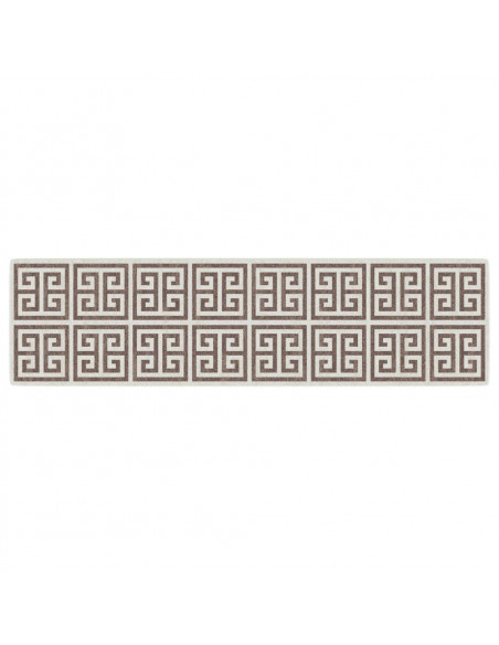 Tappeto a Pelo Corto Multicolore 80x300 cm Interni/Esterni