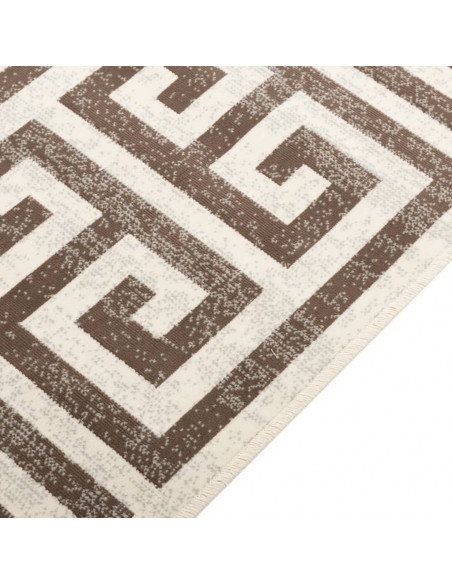 Tappeto a Pelo Corto Multicolore 80x300 cm Interni/Esterni