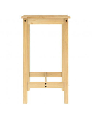 Set da Bar 3 pz in Legno Massello di Pino