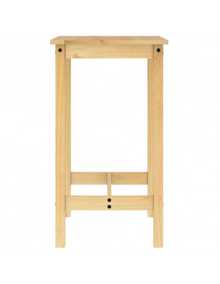 Set da Bar 3 pz in Legno Massello di Pino