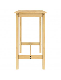 Set da Bar 3 pz in Legno Massello di Pino 2