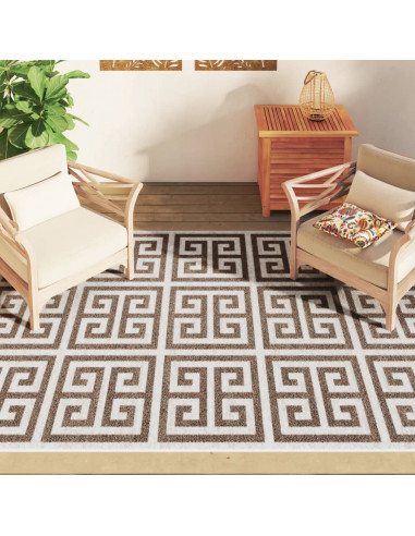 Tappeto a Pelo Corto Multicolore 160x230 cm Interni/Esterni