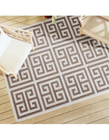 Tappeto a Pelo Corto Multicolore 160x230 cm Interni/Esterni