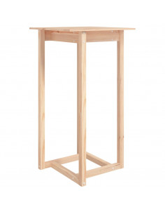 Set da Bar 3 pz in Legno Massello di Pino 2