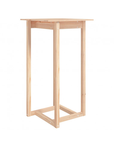 Set da Bar 3 pz in Legno Massello di Pino