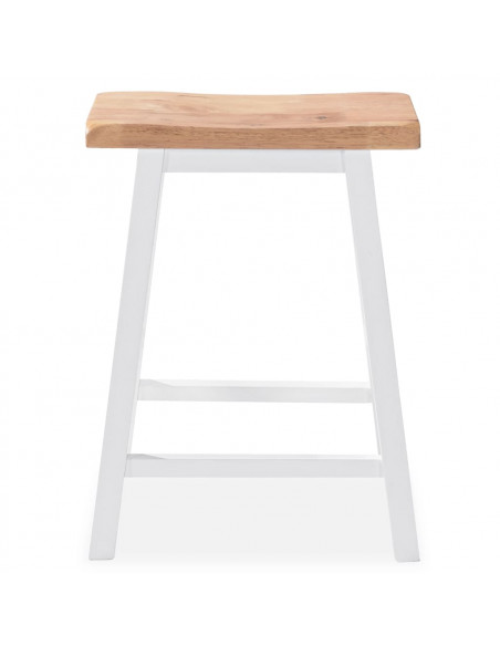Set da Bar 3 pz in MDF Bianco