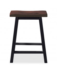 Set da Bar 3 pz in MDF Nero