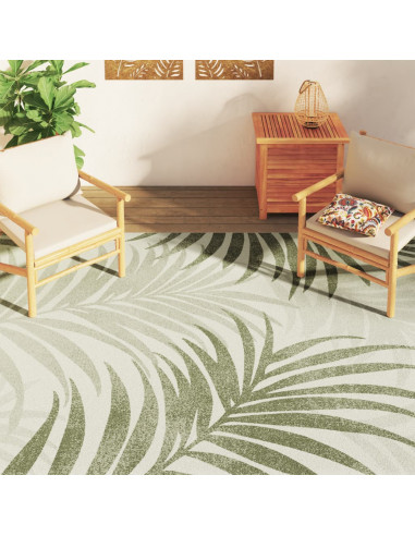 Tappeto a Pelo Corto Multicolore 190x300 cm Interni/Esterni