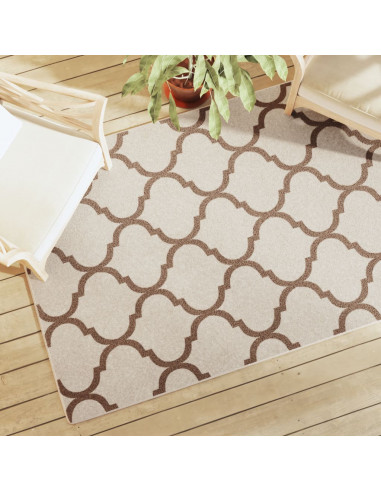 Tappeto a Pelo Corto Multicolore 120x180 cm Interni/Esterni