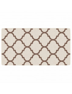 Tappeto a Pelo Corto Multicolore 80x150 cm Interni/Esterni