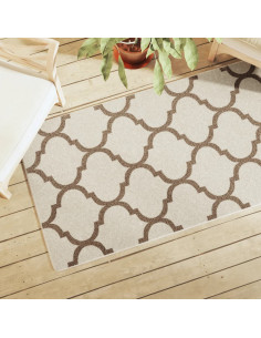 Tappeto a Pelo Corto Multicolore 80x150 cm Interni/Esterni 2