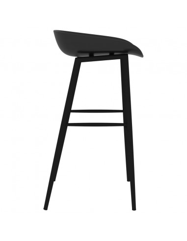 Set da Bar 5 pz Bianco e Nero