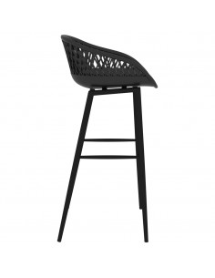 Set da Bar 5 pz Bianco e Nero