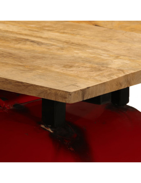 Set da Bar 5 pz in Legno Massello di Mango