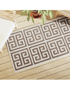 Tappeto a Pelo Corto Multicolore 80x150 cm Interni/Esterni 2
