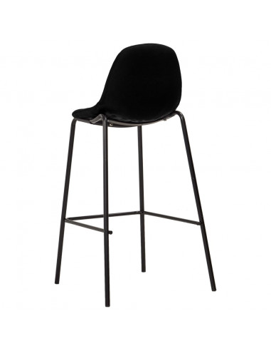 Set da Bar 5 pz in Tessuto Nero