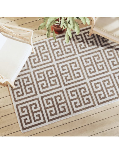 Tappeto a Pelo Corto Multicolore 120x180 cm Interni/Esterni