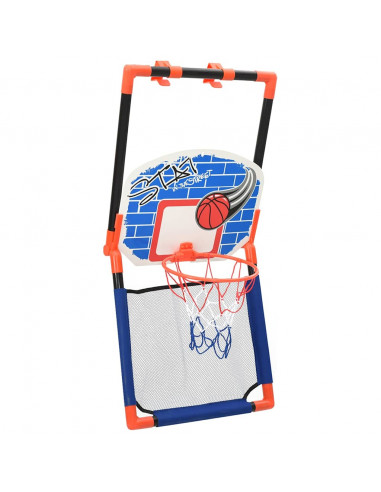 Set da Basket per Bambini Multifunzione da Pavimento e Parete