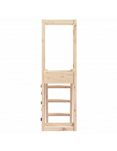Set da Gioco 53x46,5x169 cm in Legno Massello di Pino
