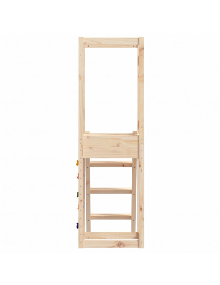 Set da Gioco 53x46,5x169 cm in Legno Massello di Pino