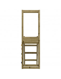 Set da Gioco da Esterno 53x46,5x169 cm Legno di Pino Impregnato 2