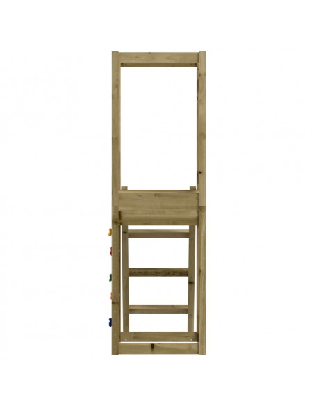Set da Gioco da Esterno 53x46,5x169 cm Legno di Pino Impregnato