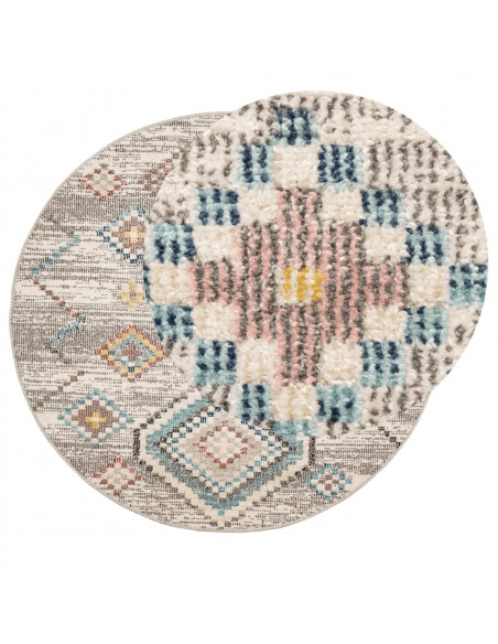 Tappeto ARBIZU Interni e Esterni Design Vintage Ø 200 cm