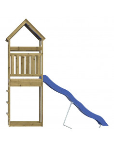 Set da Gioco da Esterno in Legno di Pino Impregnato 2