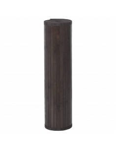 Tappeto Rettangolare Marrone Scuro 60x400 cm in Bambù 2