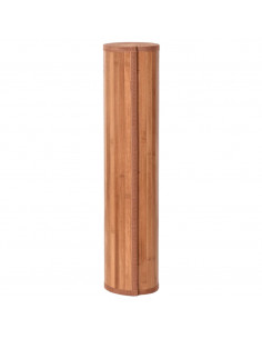 Tappeto Rettangolare Marrone 70x200 cm in Bambù 2