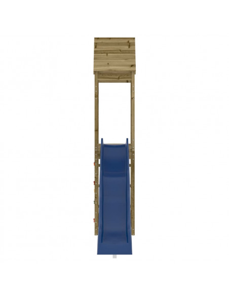 Set da Gioco da Esterno in Legno di Pino Impregnato
