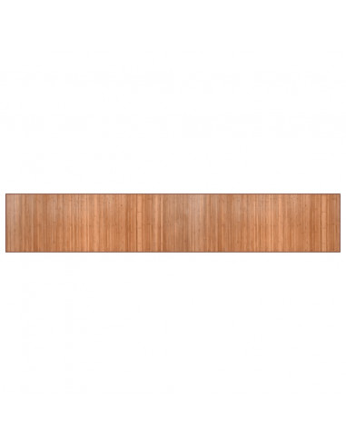 Tappeto Rettangolare Natura 60x400 cm in Bambù