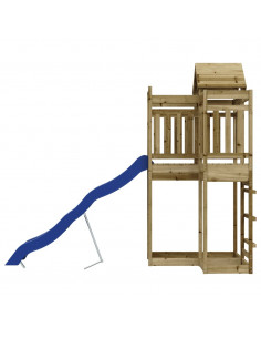 Set da Gioco da Esterno in Legno di Pino Impregnato 2
