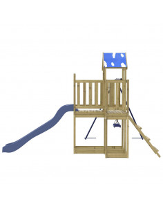 Set da Gioco da Esterno in Legno di Pino Impregnato 2