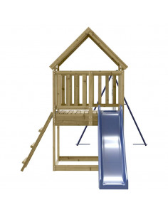 Set da Gioco da Esterno in Legno di Pino Impregnato 2