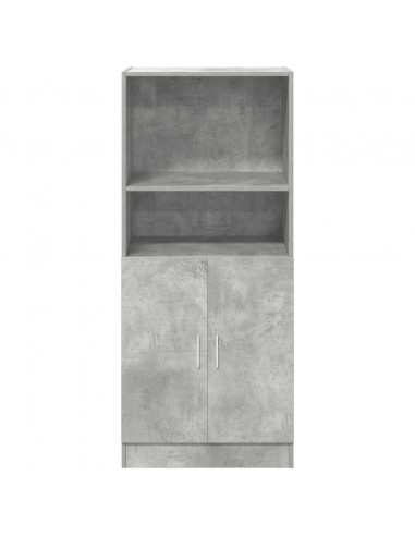 Mobile da Cucina Grigio Cemento 57x41,5x131,5 cm in Truciolato