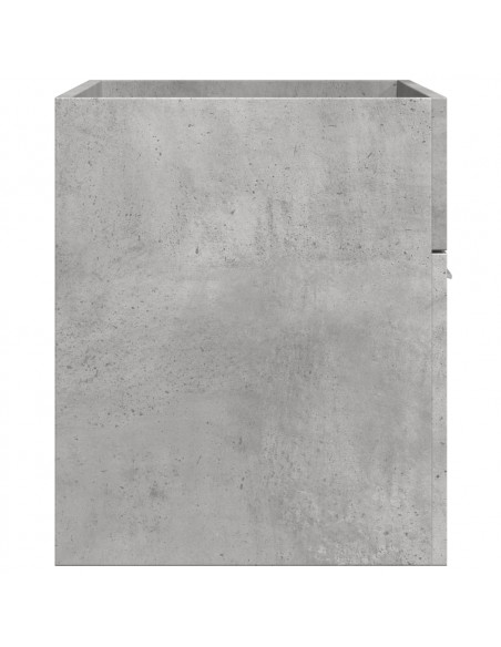 Mobile Sottolavabo Grigio Cemento 80x38,5x46 cm Multistrato