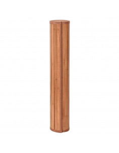 Tappeto Rettangolare Marrone 100x1000 cm in Bambù 2