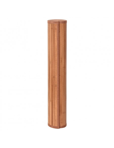 Tappeto Rettangolare Marrone 100x1000 cm in Bambù
