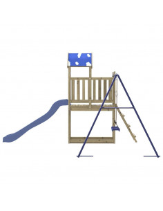 Set da Gioco da Esterno in Legno di Pino Impregnato 2