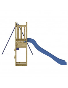 Set da Gioco da Esterno in Legno di Pino Impregnato 2