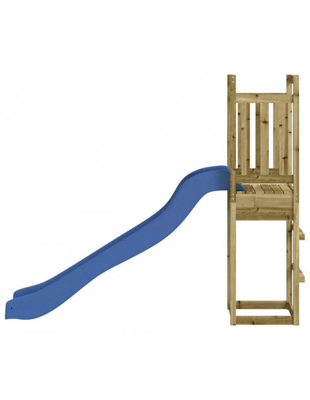 Set da Gioco da Esterno in Legno di Pino Impregnato