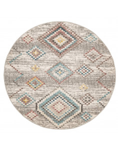 Tappeto ARBIZU Interni e Esterni Design Vintage Ø 120 cm
