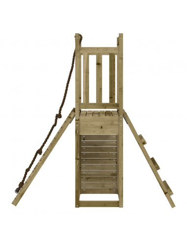 Set da Gioco da Esterno in Legno di Pino Impregnato