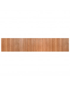 Tappeto Rettangolare Naturale 60x300 cm in Bambù