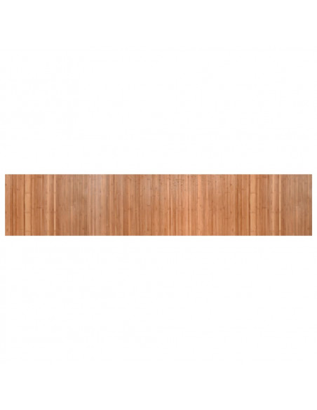 Tappeto Rettangolare Naturale 60x300 cm in Bambù
