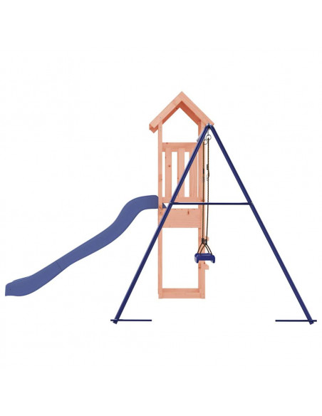 Set da Gioco da Esterno in Legno Massello di Douglas