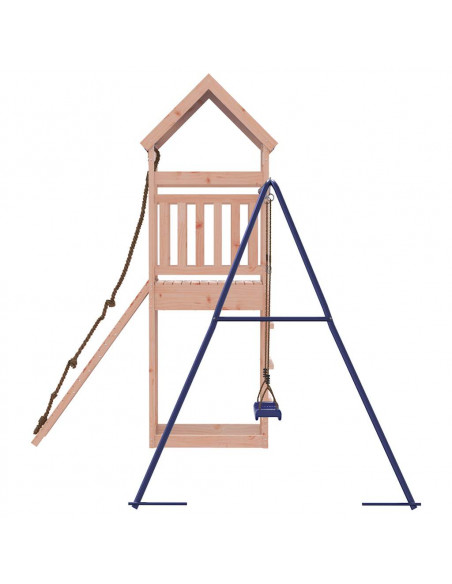 Set da Gioco da Esterno in Legno Massello di Douglas